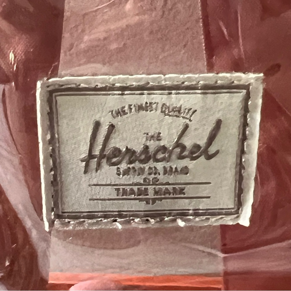 Herschel Supply Company Clear PVC Backpack with Pink Trim - Picture 5 of 14